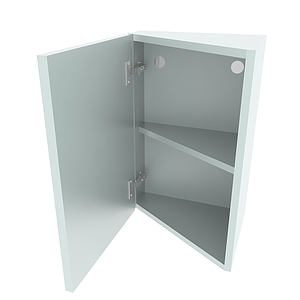 278, Angled Wall Unit Lh, 575H X 278W X 300D (296 Door)-U-SMME